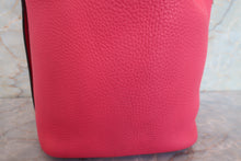 Load image into Gallery viewer, HERMES PICOTIN LOCK PM Clemence leather Rose extreme A Engraving Hand bag 700090169