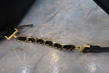 画像をギャラリービューアに読み込む, CHANEL/シャネル ココマーク巾着チェーンリュック ラムスキン ブラック/ゴールド金具 リュック 700100217