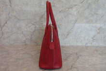 Load image into Gallery viewer, HERMES/BOLIDE 27 Epsom leather Rouge Grenet X Engraving Shoulder bag 700020032
