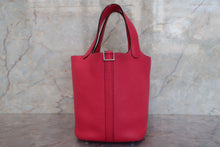 Load image into Gallery viewer, HERMES PICOTIN LOCK PM Clemence leather Rose extreme A Engraving Hand bag 700090169