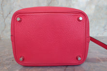 Load image into Gallery viewer, HERMES PICOTIN LOCK PM Clemence leather Rose extreme A Engraving Hand bag 700090169