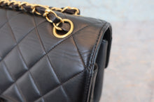 画像をギャラリービューアに読み込む, CHANEL/シャネル マトラッセダブルフェイスショルダーバッグ ラムスキン ブラック/ゴールド金具 ショルダーバッグ 800050077