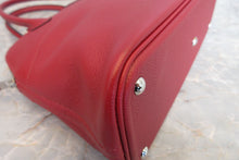 Load image into Gallery viewer, HERMES/BOLIDE 27 Epsom leather Rouge Grenet X Engraving Shoulder bag 700020032