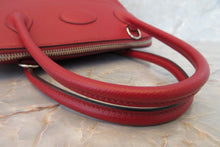Load image into Gallery viewer, HERMES/BOLIDE 27 Epsom leather Rouge Grenet X Engraving Shoulder bag 700020032