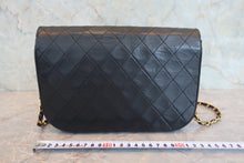 画像をギャラリービューアに読み込む, CHANEL/シャネル マトラッセWフラップチェーンショルダーバッグ ラムスキン ブラック/ゴールド金具 ショルダーバッグ 800080141