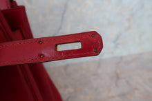 画像をギャラリービューアに読み込む, HERMES/エルメス ケリー35 ボックスカーフ ルージュヴィフ 〇U刻印 ショルダーバッグ 700080149