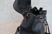 画像をギャラリービューアに読み込む, CHANEL/シャネル トリプルココマークチェーンリュック キャビアスキン ブラック/ゴールド金具 リュック 800010120