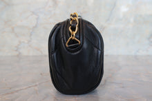 画像をギャラリービューアに読み込む, CHANEL/シャネル ココマークフリンジチェーンショルダーバッグ ラムスキン ブラック/ゴールド金具 ショルダーバッグ 700100218