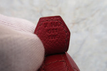 Load image into Gallery viewer, HERMES/BOLIDE 27 Epsom leather Rouge Grenet X Engraving Shoulder bag 700020032