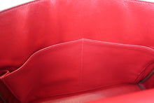 画像をギャラリービューアに読み込む, HERMES/エルメス ケリー35 ボックスカーフ ルージュヴィフ 〇U刻印 ショルダーバッグ 700080149