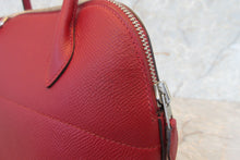 Load image into Gallery viewer, HERMES/BOLIDE 27 Epsom leather Rouge Grenet X Engraving Shoulder bag 700020032