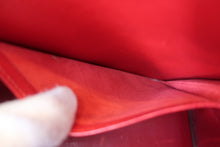 画像をギャラリービューアに読み込む, HERMES/エルメス ケリー35 ボックスカーフ ルージュヴィフ 〇U刻印 ショルダーバッグ 700080149