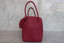 Load image into Gallery viewer, HERMES LINDY 34 Clemence leather Ruby □O Engraving Shoulder bag 700090160