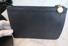 画像をギャラリービューアに読み込む, CHANEL/シャネル トリプルココマークチェーンリュック キャビアスキン ブラック/ゴールド金具 リュック 800010120