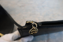 画像をギャラリービューアに読み込む, CHANEL/シャネル トリプルココマークチェーンリュック キャビアスキン ブラック/ゴールド金具 リュック 800010120