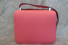 Load image into Gallery viewer, HERMES CONSTANCE3 24 Evercolor leather Rose azalee A Engraving Shoulder bag 700120081