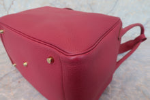 Load image into Gallery viewer, HERMES LINDY 34 Clemence leather Ruby □O Engraving Shoulder bag 700090160