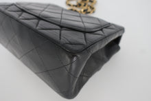 將圖片載入圖庫檢視器 CHANEL/シャネル ミニマトラッセシングルフラップチェーンショルダーバッグ ラムスキン ブラック/ゴールド金具 ショルダーバッグ 800090245