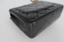 將圖片載入圖庫檢視器 CHANEL/シャネル ミニマトラッセシングルフラップチェーンショルダーバッグ ラムスキン ブラック/ゴールド金具 ショルダーバッグ 800090245