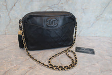 画像をギャラリービューアに読み込む, CHANEL/シャネル マトラッセフリンジチェーンショルダーバッグ ラムスキン ブラック/ゴールド金具 ショルダーバッグ 800010119