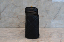 Load image into Gallery viewer, CHANEL Matelasse fringe chain shoulder bag Lambskin Black/Gold hadware Shoulder bag 700070089