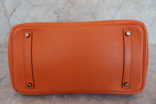 画像をギャラリービューアに読み込む, HERMES/エルメス バーキン35 トリヨンクレマンス オレンジ □I刻印 ハンドバッグ 700080103