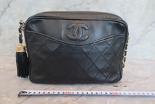 画像をギャラリービューアに読み込む, CHANEL/シャネル マトラッセフリンジチェーンショルダーバッグ ラムスキン ブラック/ゴールド金具 ショルダーバッグ 800010119