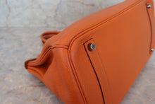 画像をギャラリービューアに読み込む, HERMES/エルメス バーキン35 トリヨンクレマンス オレンジ □I刻印 ハンドバッグ 700080103
