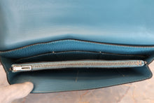 Load image into Gallery viewer, HERMES  Dogon GM Togo leather Blue jean □J Engraving Wallet 700020084