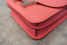 将图片加载到图库查看器,HERMES CONSTANCE3 24 Evercolor leather Rose azalee A刻印 Shoulder bag 700120081