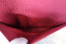 Load image into Gallery viewer, HERMES LINDY 34 Clemence leather Ruby □O Engraving Shoulder bag 700090160