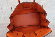 画像をギャラリービューアに読み込む, HERMES/エルメス バーキン35 トリヨンクレマンス オレンジ □I刻印 ハンドバッグ 700080103