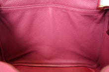 Load image into Gallery viewer, HERMES LINDY 34 Clemence leather Ruby □O Engraving Shoulder bag 700090160