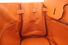 画像をギャラリービューアに読み込む, HERMES/エルメス バーキン35 トリヨンクレマンス オレンジ □I刻印 ハンドバッグ 700080103