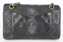 將圖片載入圖庫檢視器 CHANEL/シャネル マトラッセWフラップWチェーンショルダーバッグ ラムスキン ブラック/ゴールド金具 ショルダーバッグ 800090138