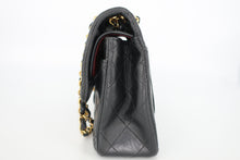將圖片載入圖庫檢視器 CHANEL/シャネル マトラッセWフラップWチェーンショルダーバッグ ラムスキン ブラック/ゴールド金具 ショルダーバッグ 800090138