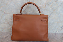 Load image into Gallery viewer, HERMES KELLY 32 Graine Couchevel leather Gold □A Engraving Shoulder bag 700050171