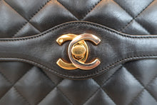 画像をギャラリービューアに読み込む, CHANEL/シャネル パリ限定マトラッセWフラップチェーンショルダーバッグ ラムスキン ブラック/ゴールド金具 ショルダーバッグ 800080146