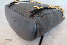 画像をギャラリービューアに読み込む, CHANEL/シャネル マトラッセチェーンリュック ラムスキン ブラック/ゴールド金具 リュック 700100222