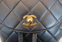 画像をギャラリービューアに読み込む, CHANEL/シャネル マトラッセチェーンリュック ラムスキン ブラック/ゴールド金具 リュック 700100222