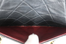將圖片載入圖庫檢視器 CHANEL/シャネル マトラッセWフラップWチェーンショルダーバッグ ラムスキン ブラック/ゴールド金具 ショルダーバッグ 800090138