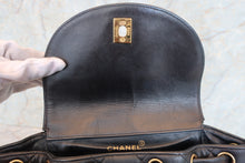 画像をギャラリービューアに読み込む, CHANEL/シャネル マトラッセチェーンリュック ラムスキン ブラック/ゴールド金具 リュック 700100222