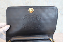 画像をギャラリービューアに読み込む, CHANEL/シャネル マトラッセプッシュロックチェーンショルダーバッグ ラムスキン ブラック/ゴールド金具 ショルダーバッグ 800080121