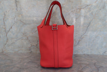 Load image into Gallery viewer, HERMES PICOTIN LOCK PM Clemence leather Rose jaipur □P Engraving Hand bag 700040007