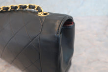 画像をギャラリービューアに読み込む, CHANEL/シャネル ダイアナマトラッセチェーンショルダーバッグ ラムスキン ブラック/ゴールド金具 ショルダーバッグ 800010071