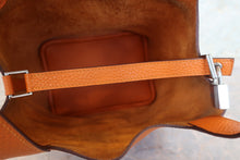 Load image into Gallery viewer, HERMES PICOTIN LOCK PM Clemence leather Apricot C Engraving Hand bag 700090158