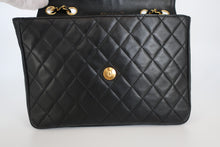 將圖片載入圖庫檢視器 CHANEL/シャネル マトラッセチェーンショルダーバッグ ラムスキン ブラック/ゴールド金具 ショルダーバッグ 800100029