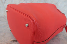 画像をギャラリービューアに読み込む, HERMES/エルメス ピコタンロックMM トリヨンクレマンス ルージュピヴォワンヌ □R刻印 ハンドバッグ 700080141
