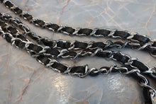 画像をギャラリービューアに読み込む, CHANEL/シャネル ココマーク巾着チェーンショルダーバッグ ラムスキン ブラック/シルバー金具 ショルダーバッグ 700100228