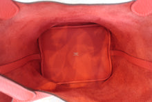 画像をギャラリービューアに読み込む, HERMES/エルメス ピコタンロックMM トリヨンクレマンス ルージュピヴォワンヌ □R刻印 ハンドバッグ 700080141